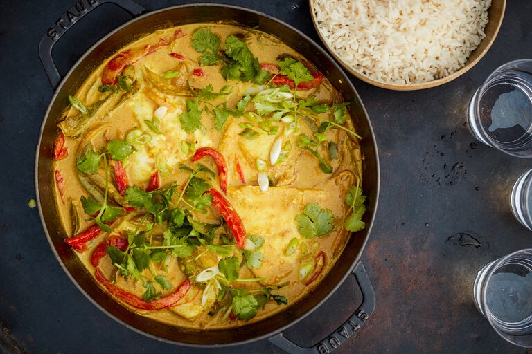 Coconut Curry Fish