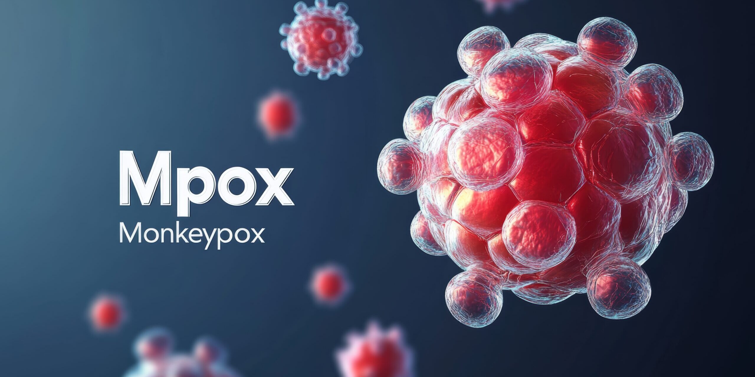 Mpox infection concept